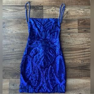 Lucy In The Sky blue dress size small